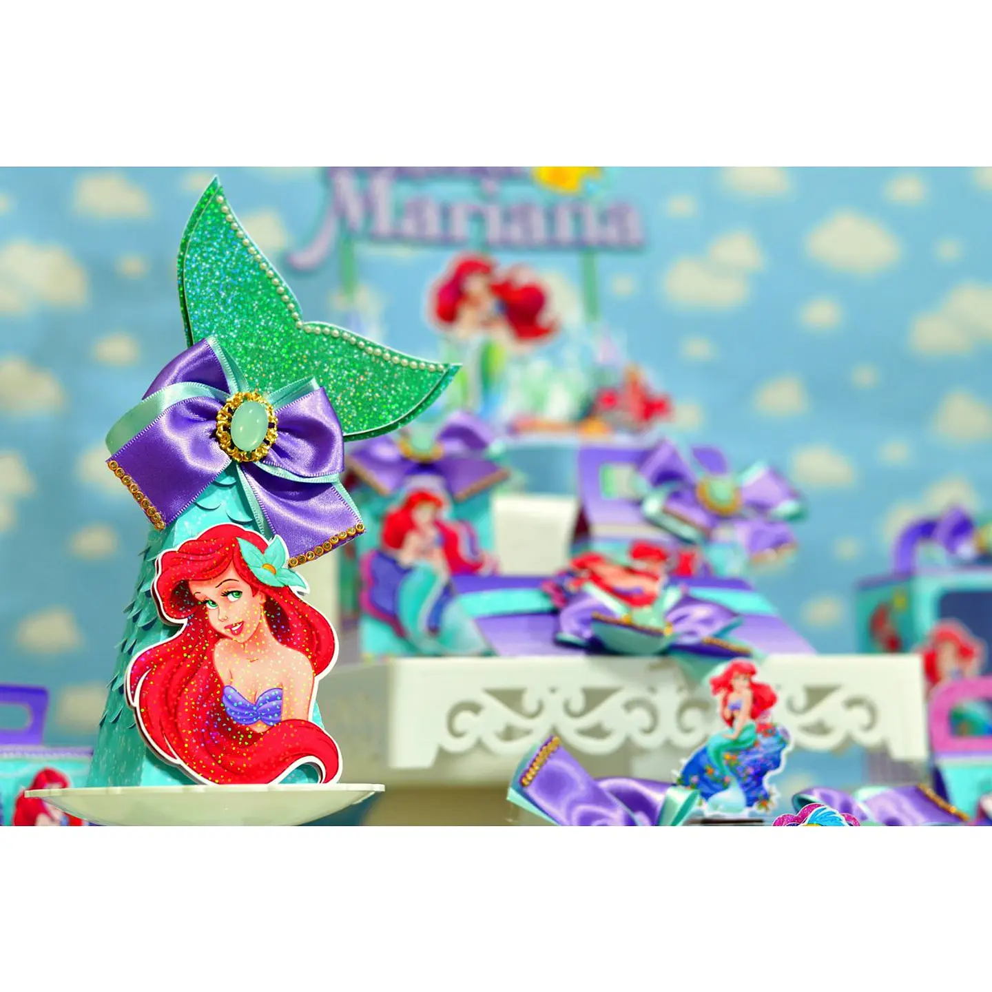 Kit Festa - A Pequena Sereia/Ariel 9