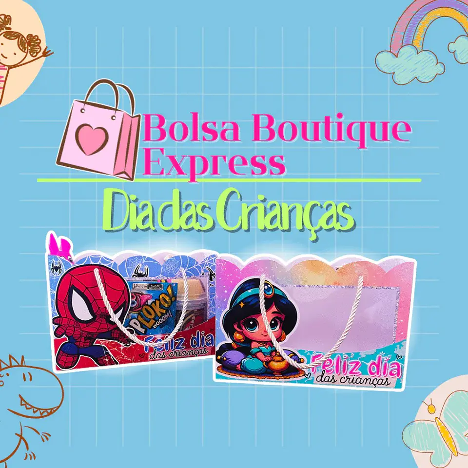 Combo Bolsa Boutique Express - Dia das Crianças 1