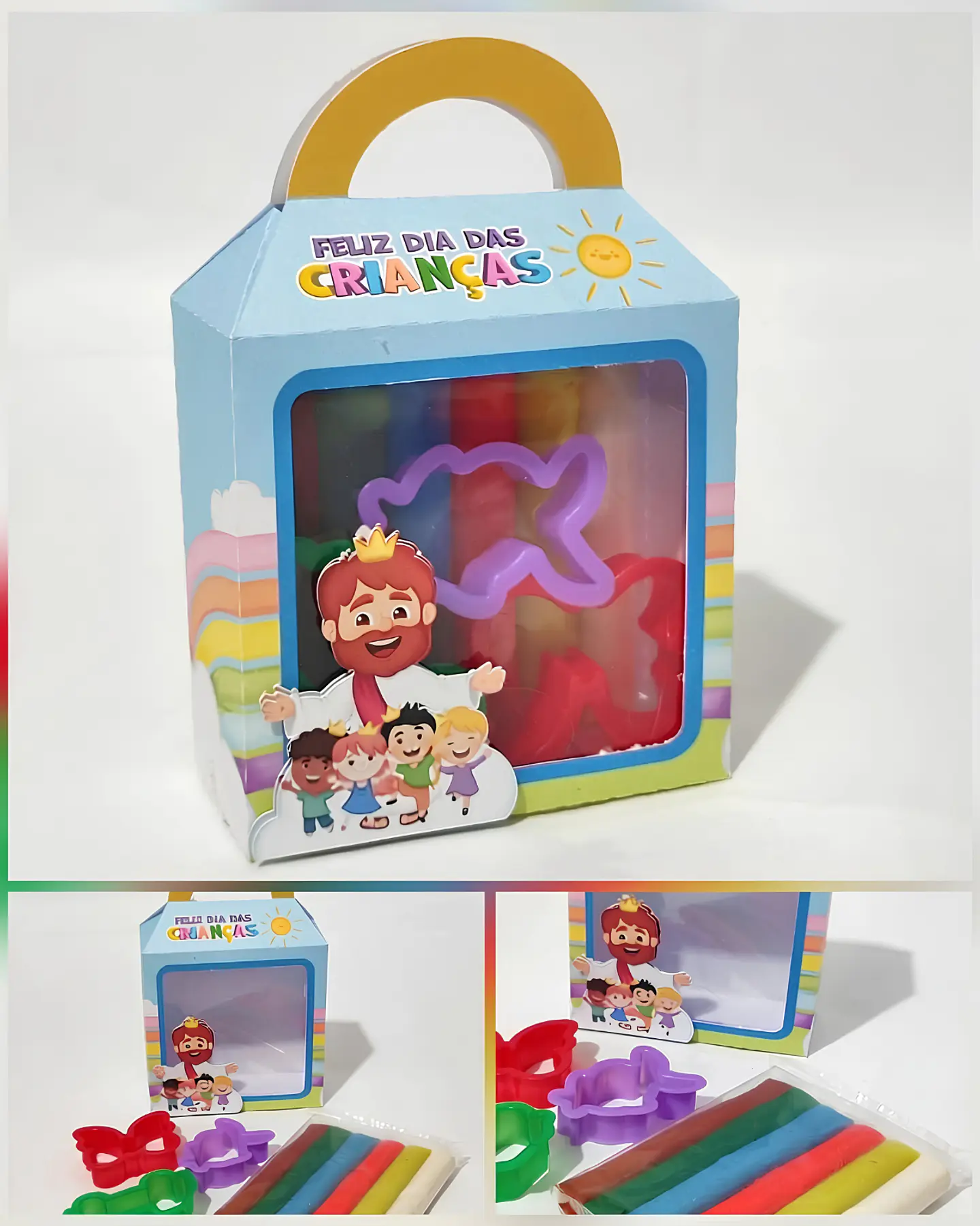 Kit Massinha Cristão - Dia das Crianças 1