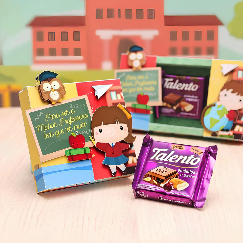 Caixas para Mini Talento - Dia dos Professores 1