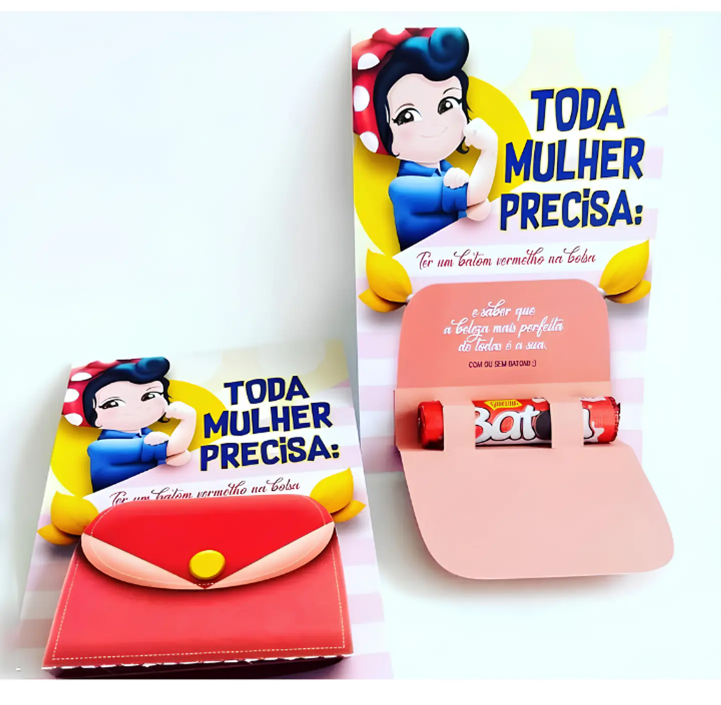 Caixinha Batom - Dia da Mulher 1