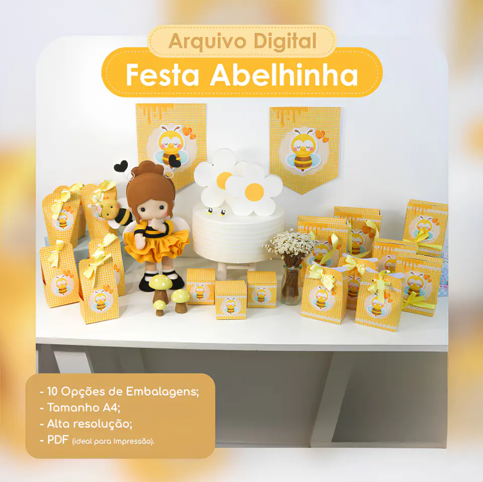 Kit Festa - Abelhinha 1