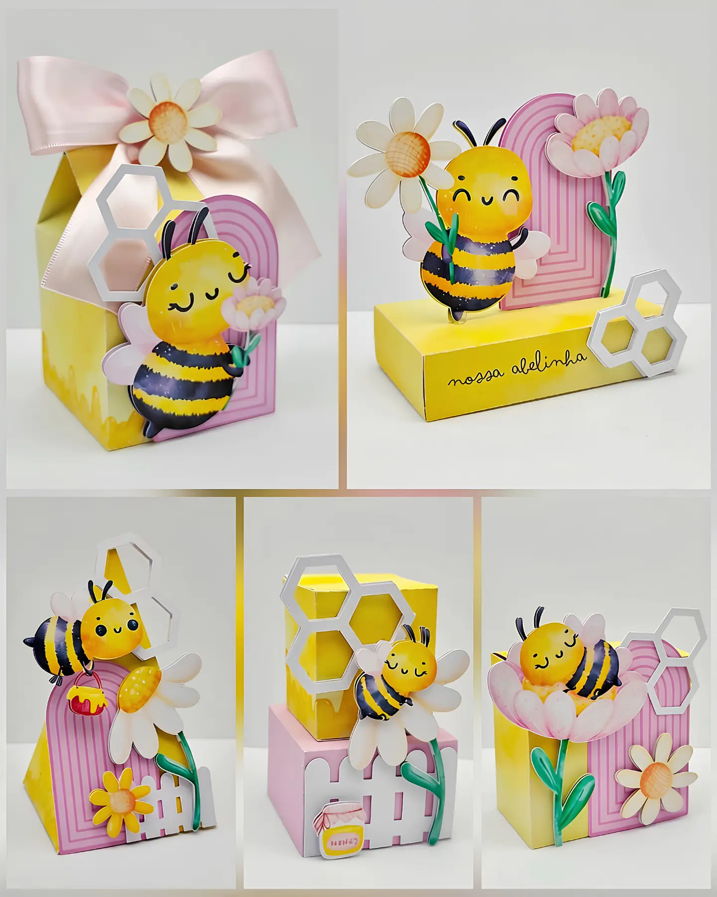 Kit Festa - Abelhinha Aquarela 1