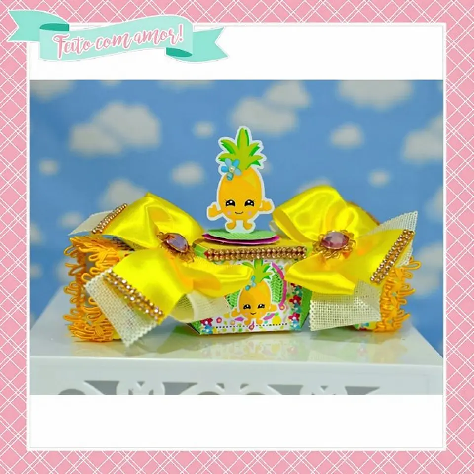 Kit Festa - Abacaxi Cute 4