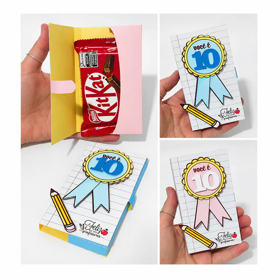 Caixa KitKat Livrinho - Dia dos Professores 1