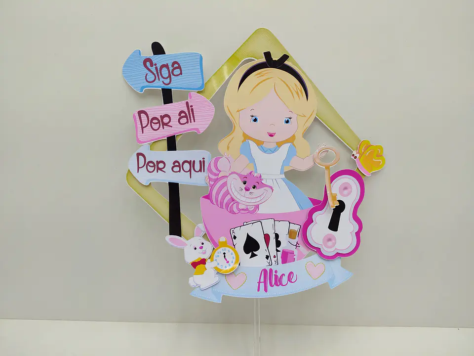 Kit Festa - Alice no Pais das Maravilhas 19