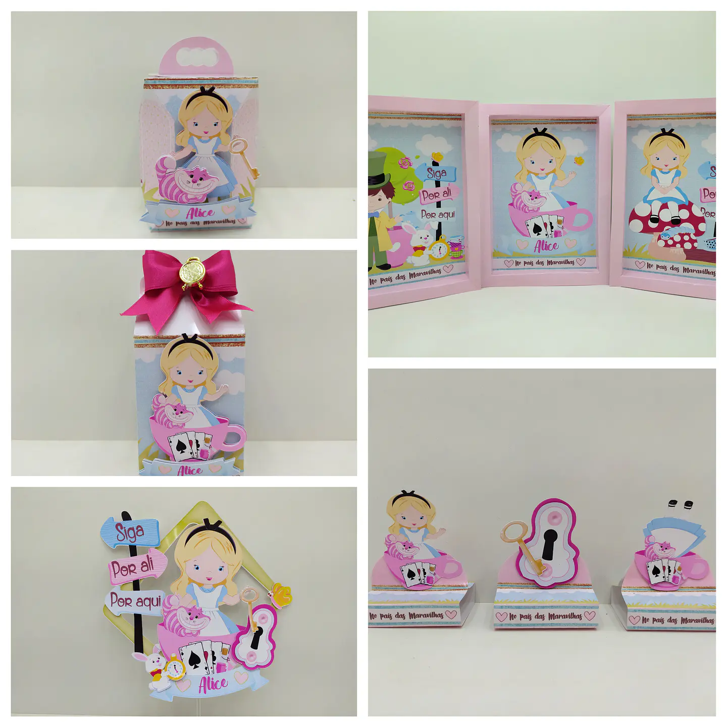Kit Festa - Alice no Pais das Maravilhas 1