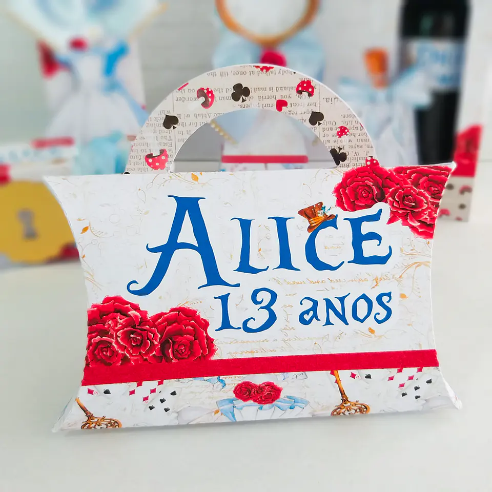 Kit Festa - Alice no Pais das Maravilhas 12