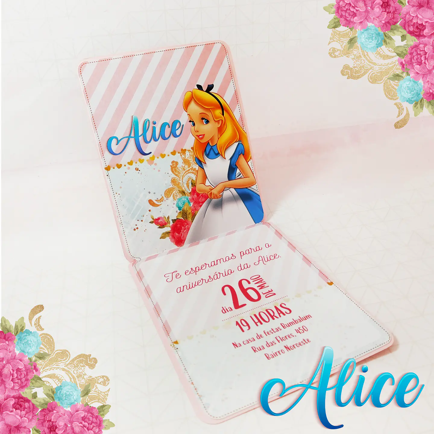Kit Festa - Alice no País das Maravilhas  2
