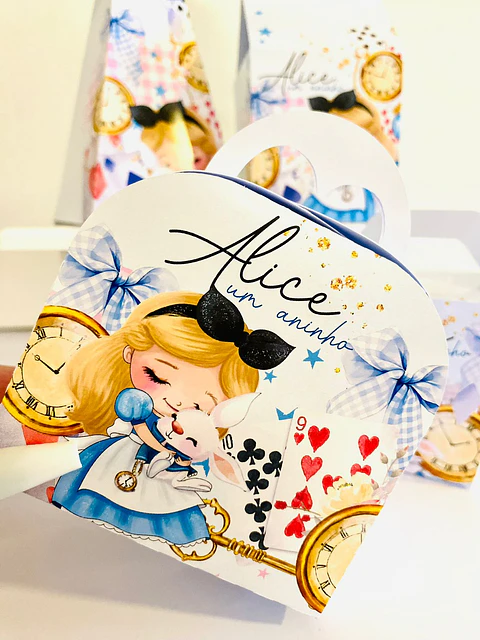 Kit Festa - Alice no País das Maravilhas