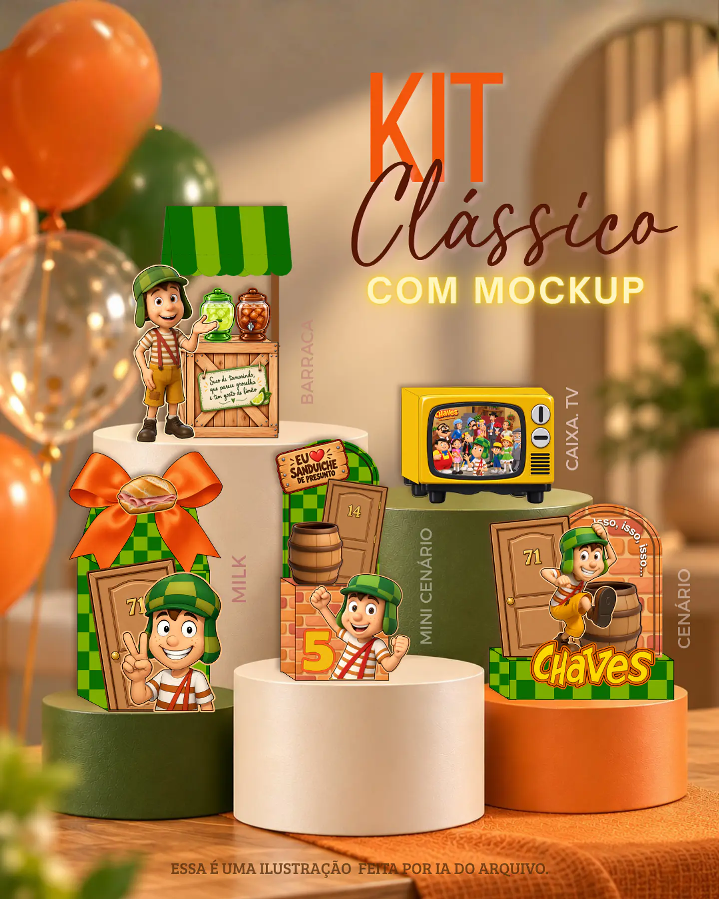 Kit Festa - Chaves 1