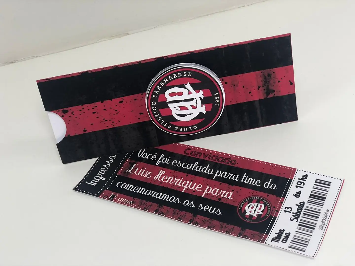 Kit Festa - Atlético Paranaense 11