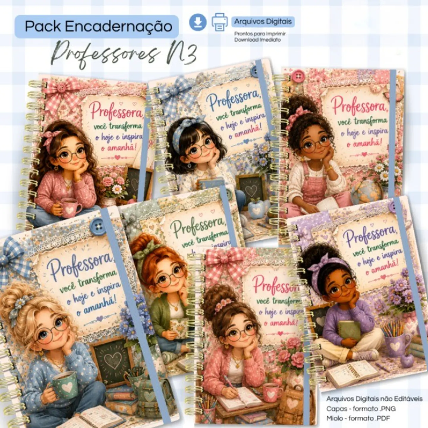 Pack Professores N3 - Encadernação 1