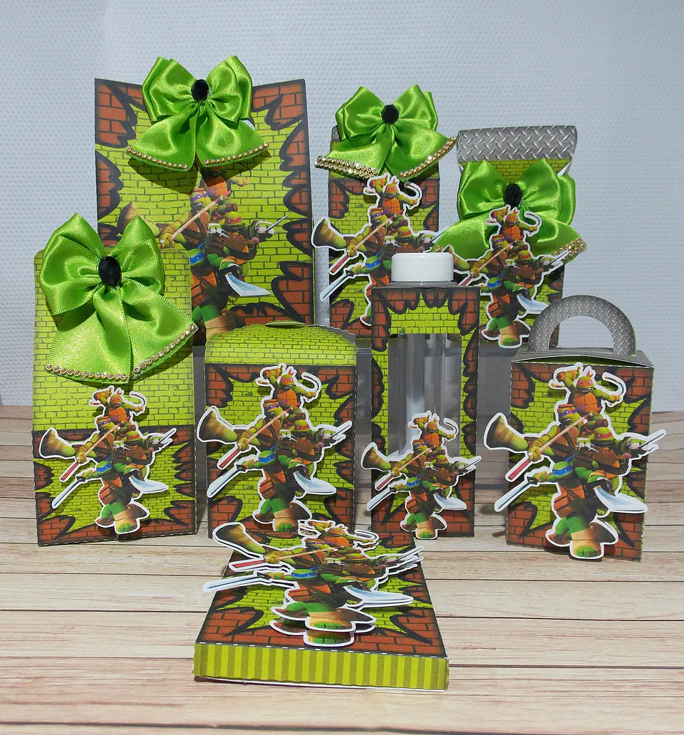 Kit Festa - As Tartarugas Ninja 1