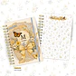 Scrap Amarelo - Caderno Pautado A5 + Bloquinho A6 + Extras - Thumbnail 2