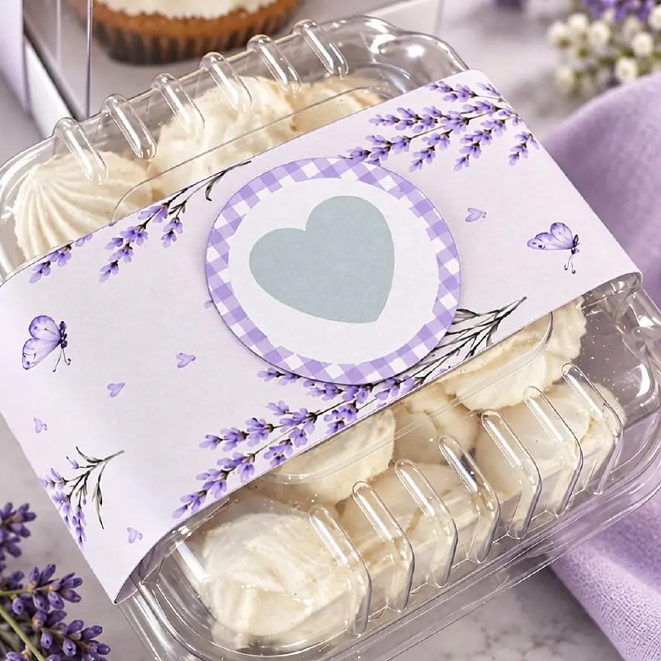 Kit Café da Manhã - Aniversário Feminino Lilás 4