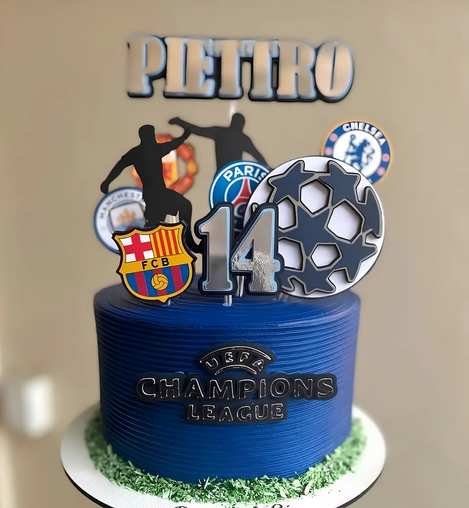 Topo de Bolo - Champions League 1
