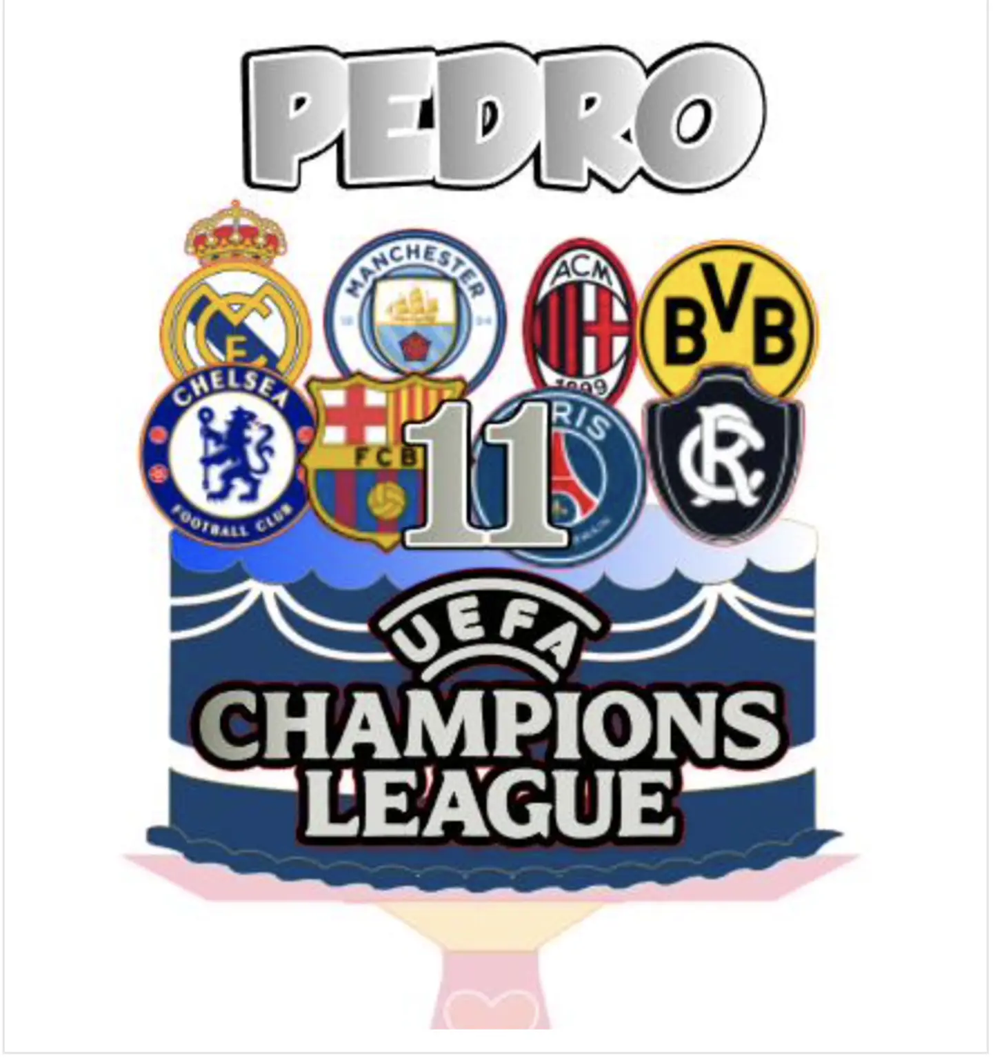 Topo de Bolo - Champions League 1