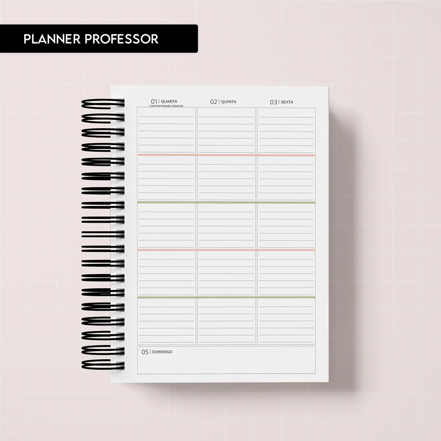 Planner Professor 2027 - Encadernação 1
