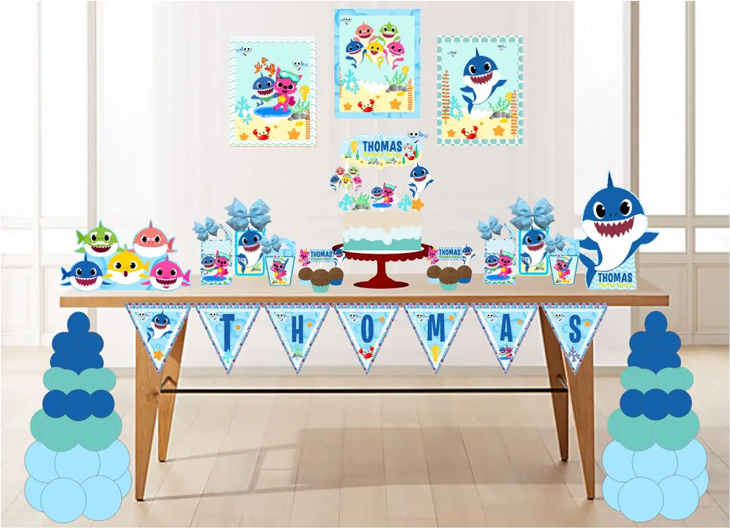 Kit Festa - Baby Shark 1