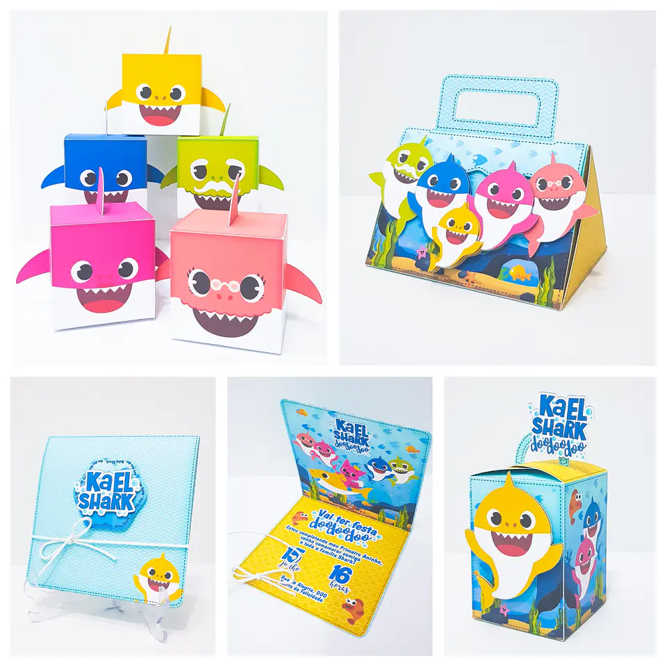 Kit Festa - Baby Shark 2