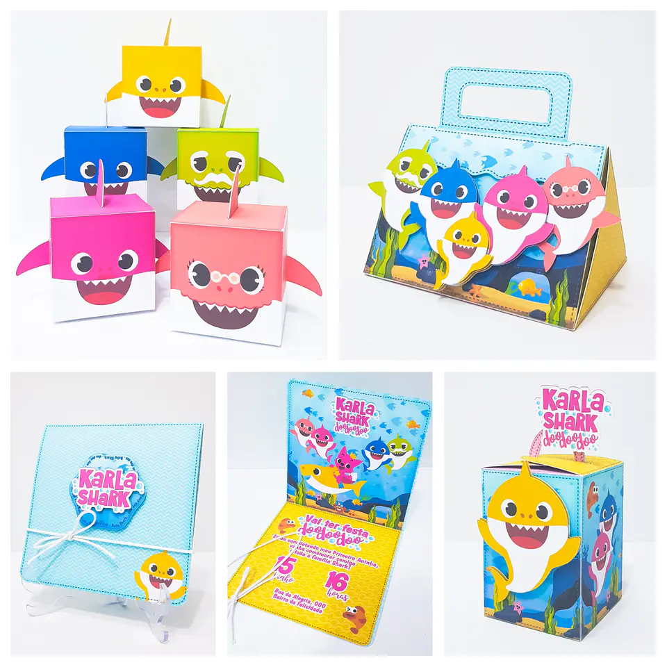 Kit Festa - Baby Shark 15