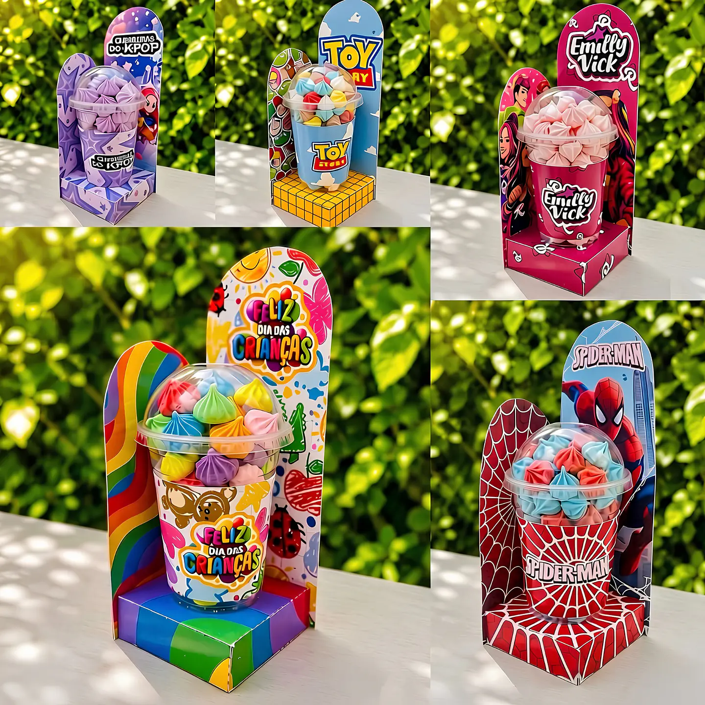 Cenário Copo Bolha - Dia das Crianças 1