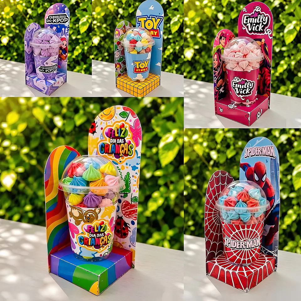 Cenário Copo Bolha - Dia das Crianças 1