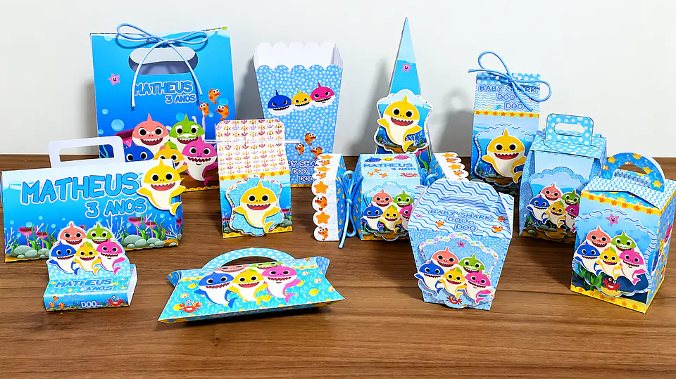 Kit Festa - Baby Shark 1