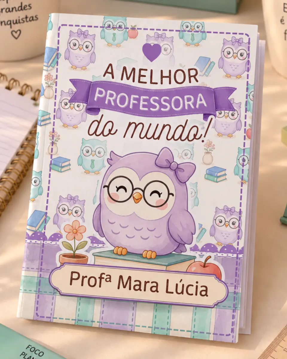 Brochura A5 Corujinhas - Dia dos Professores 2026 2