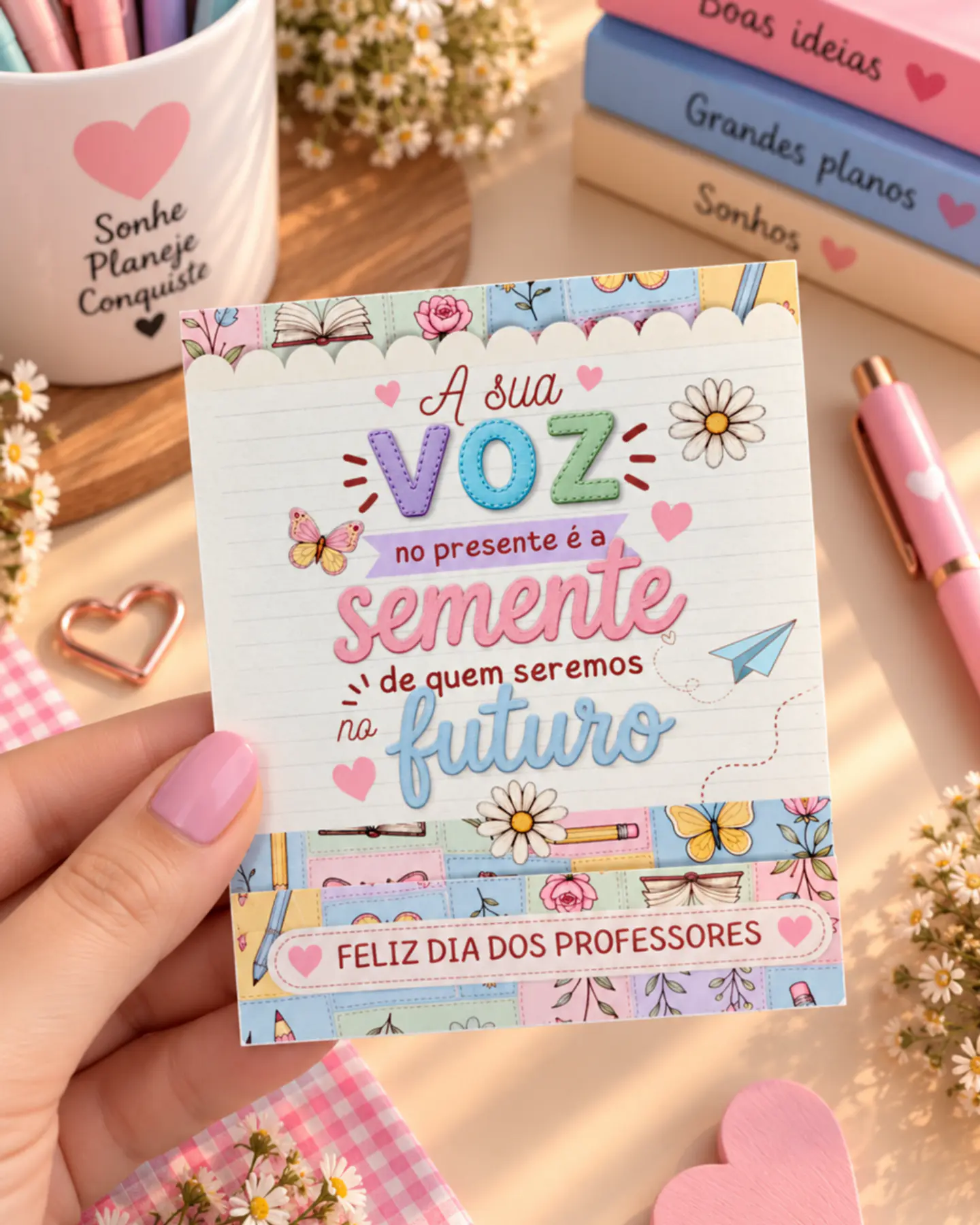 Porta Folhas Menininhas - Dia dos Professores 2026 6