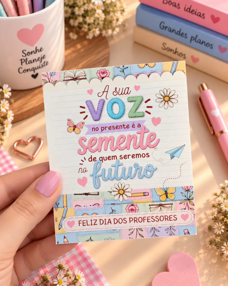 Porta Folhas Menininhas - Dia dos Professores 2026 6