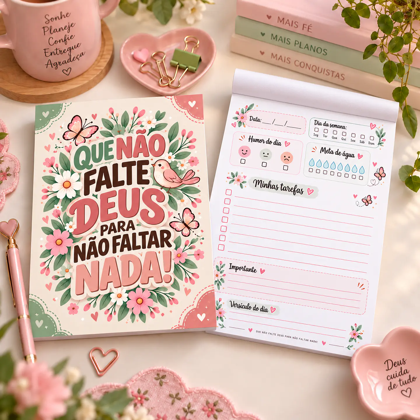 Coleção Que Não Falte Deus - Encadernação 4