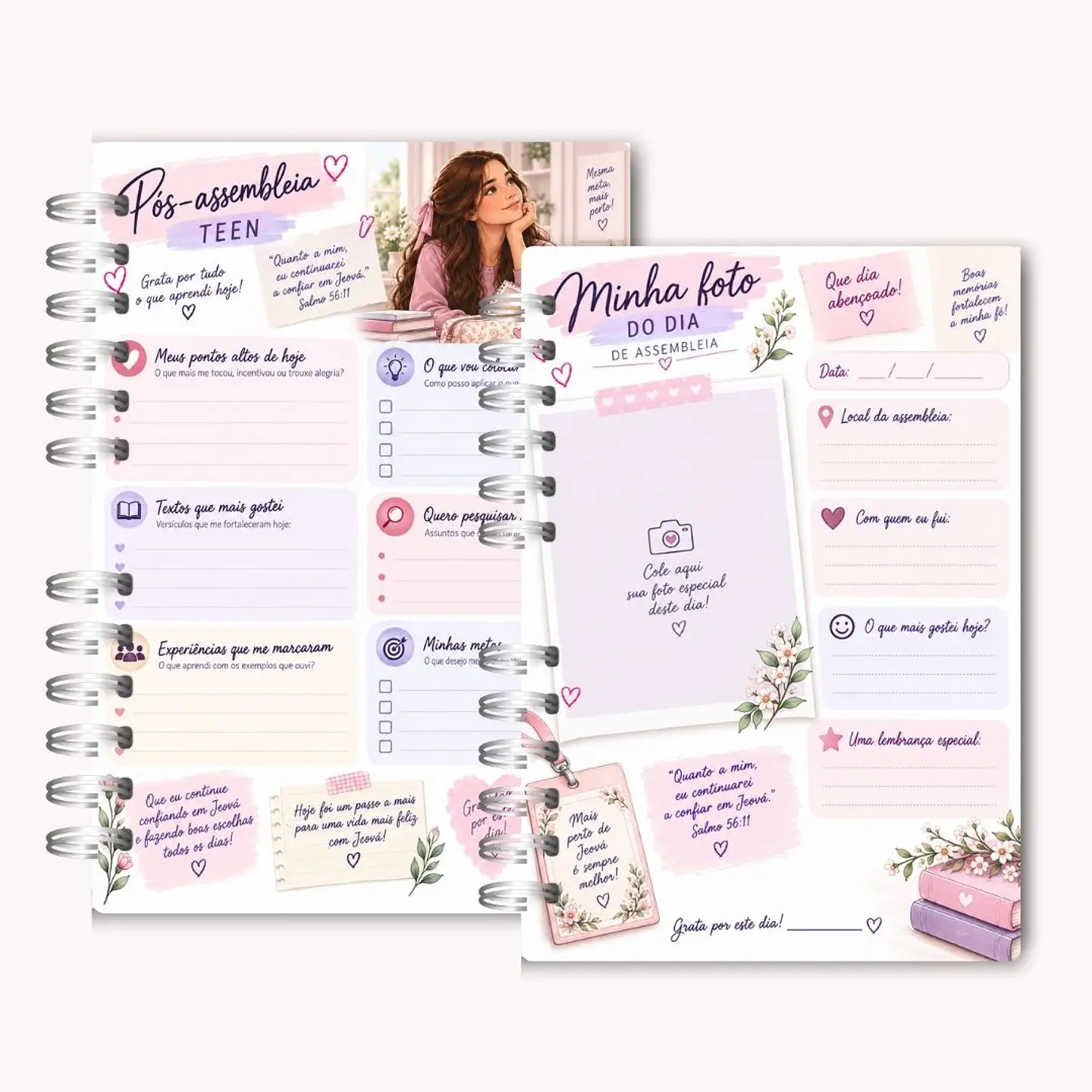 Caderno Teen Feminino para as Assembleias 2026-2027 8