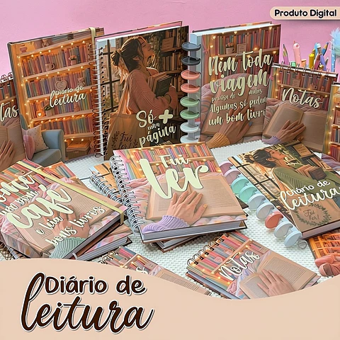 Diário de Leitura - Encadernação