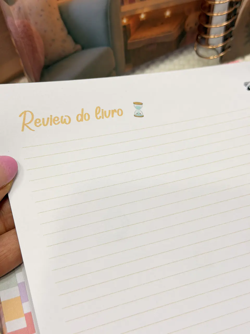 Diário de Leitura - Encadernação 21