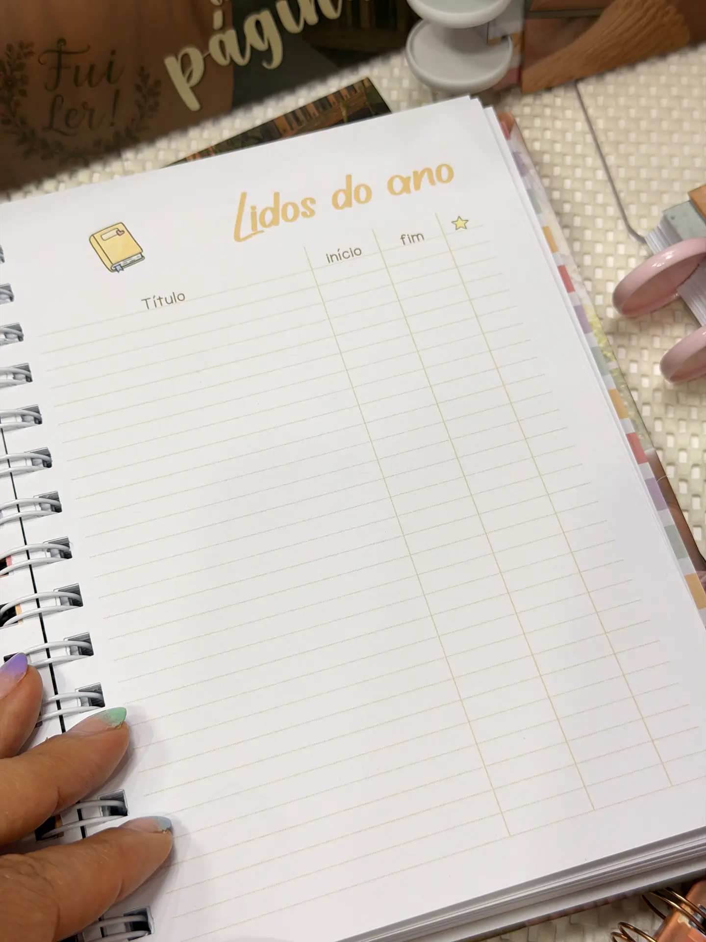 Diário de Leitura - Encadernação 22