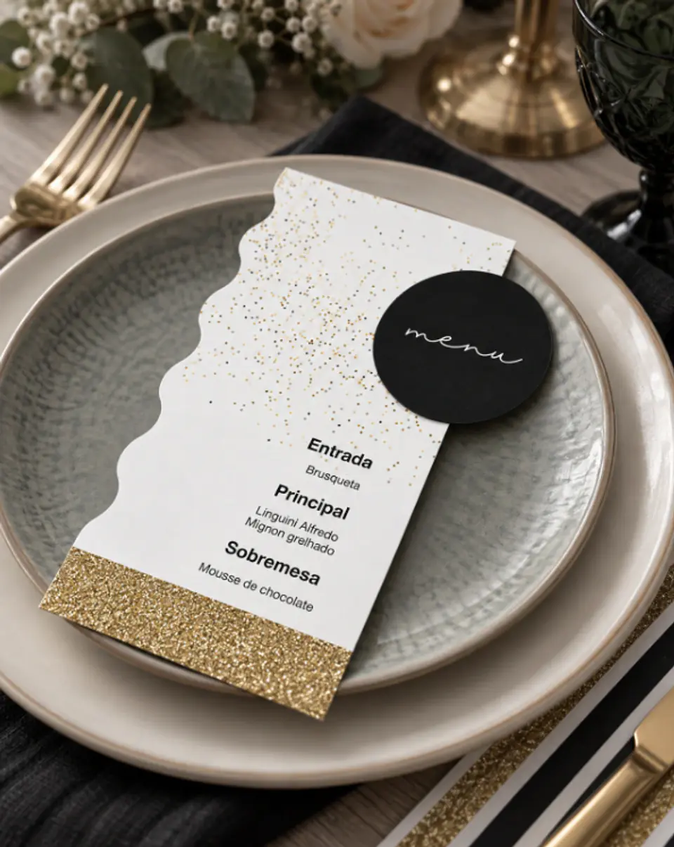 Bodas de Purpurina (7 Meses) - Arquivo de Corte 3