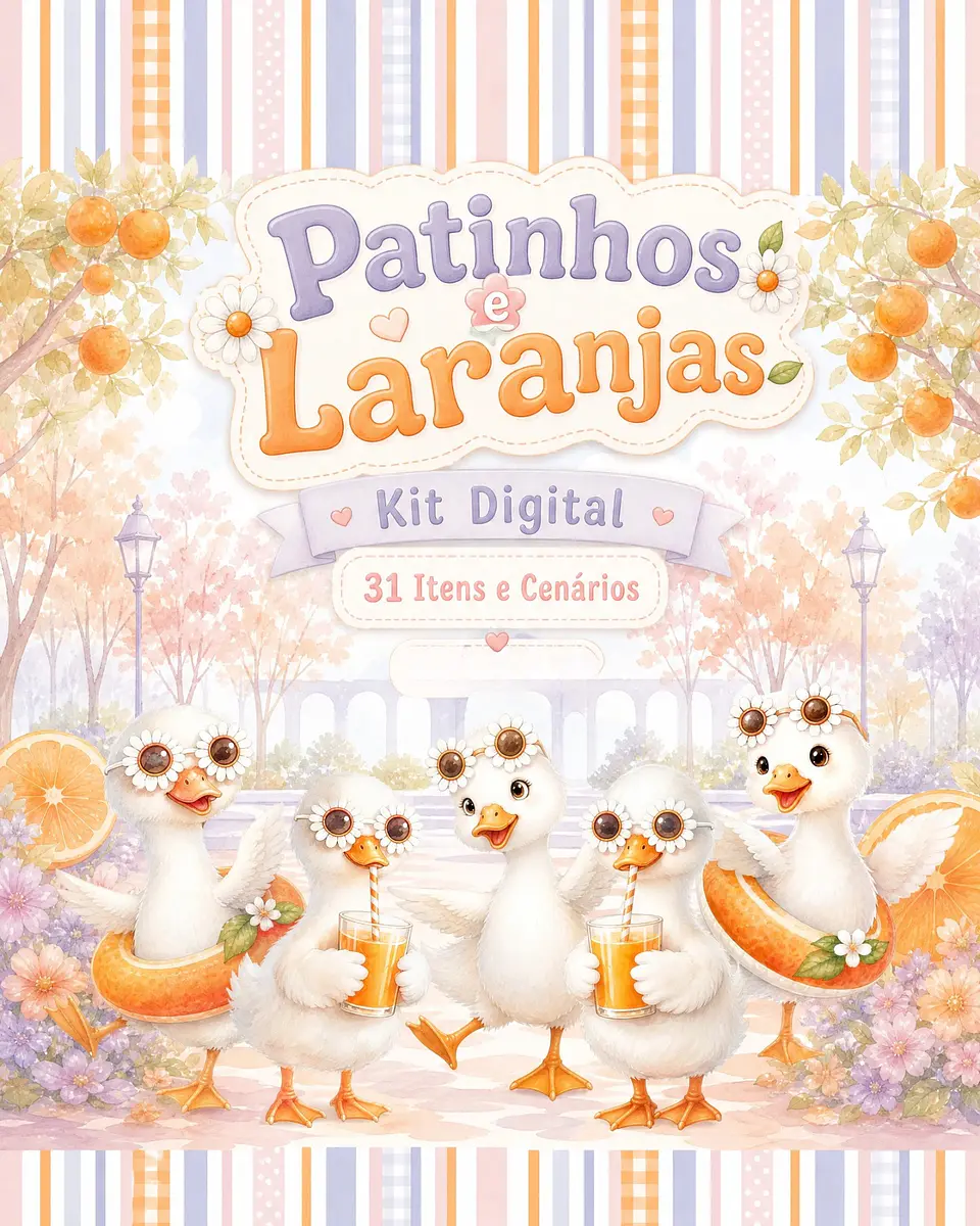 Patinhos e as Laranjas - Kit Digital 1
