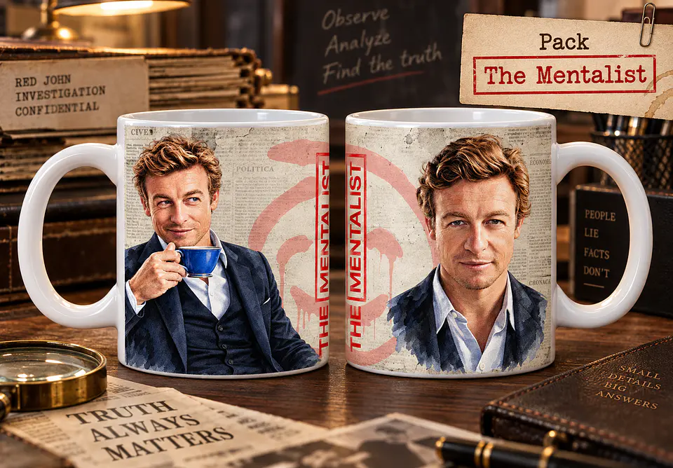 Pack The Mentalist - Canecas 5