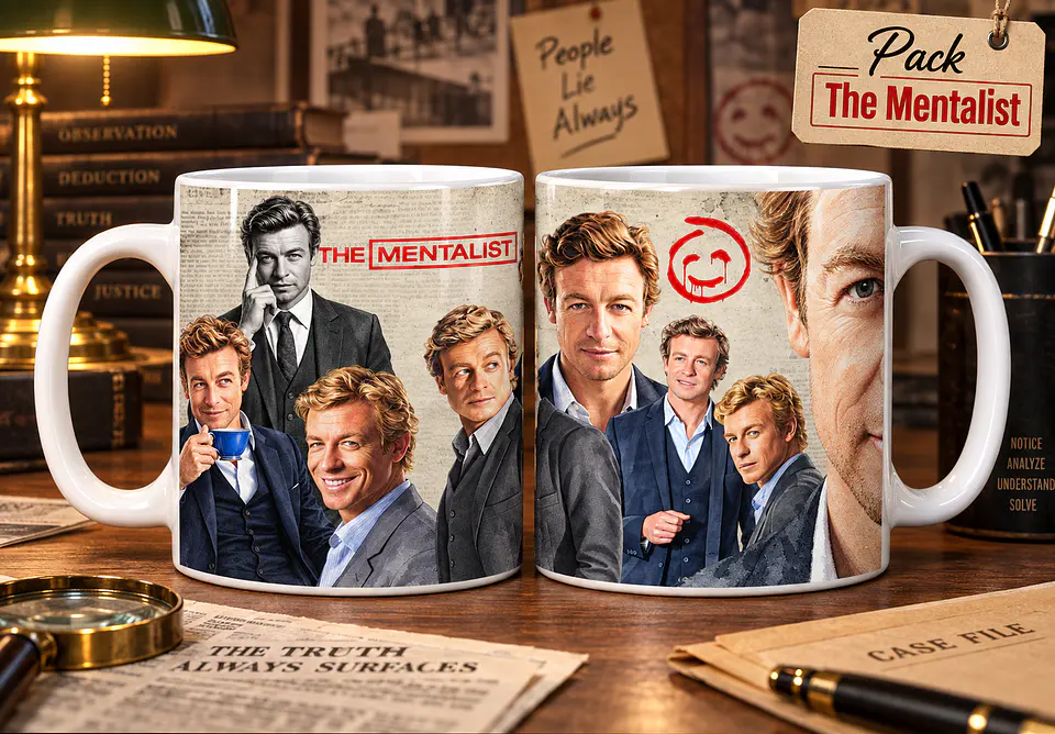 Pack The Mentalist - Canecas 11