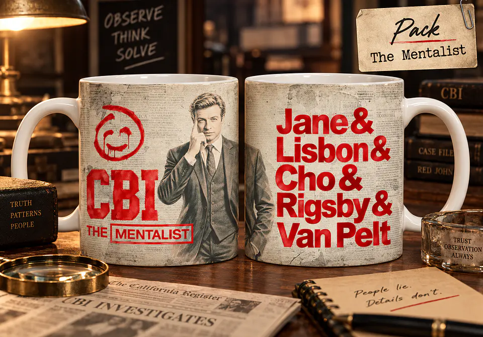 Pack The Mentalist - Canecas 17