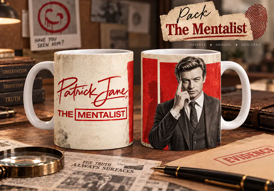 Pack The Mentalist - Canecas 19