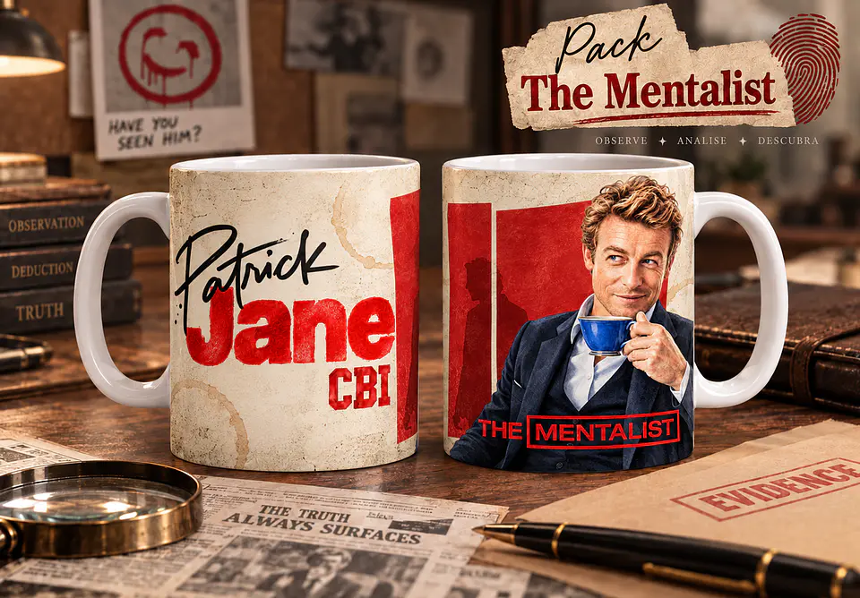 Pack The Mentalist - Canecas 20