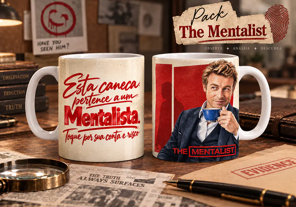 Pack The Mentalist - Canecas 22