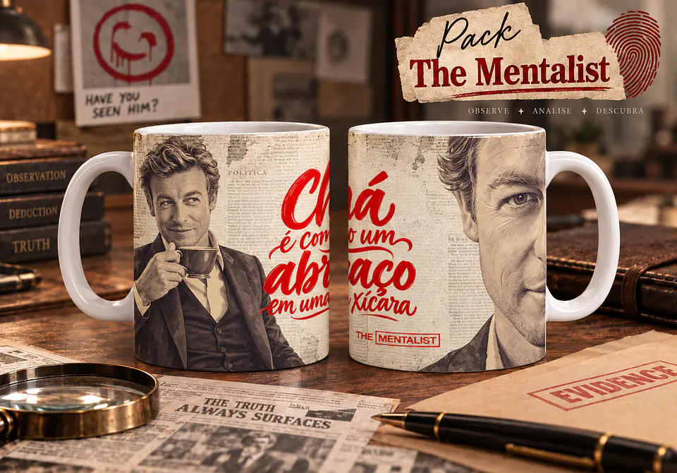 Pack The Mentalist - Canecas 23
