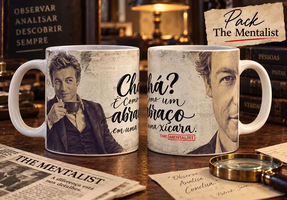Pack The Mentalist - Canecas 24
