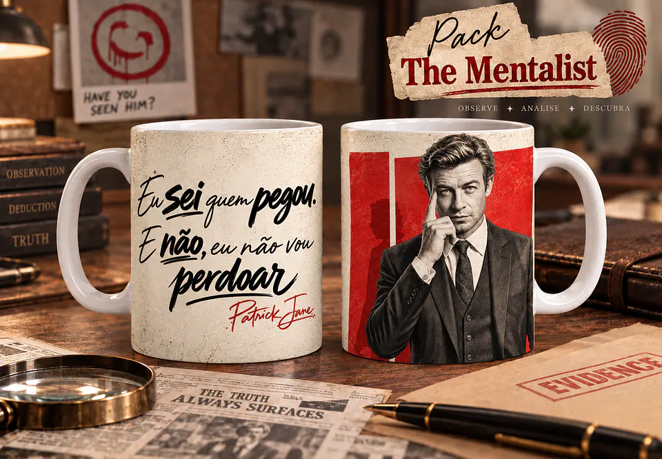 Pack The Mentalist - Canecas 25