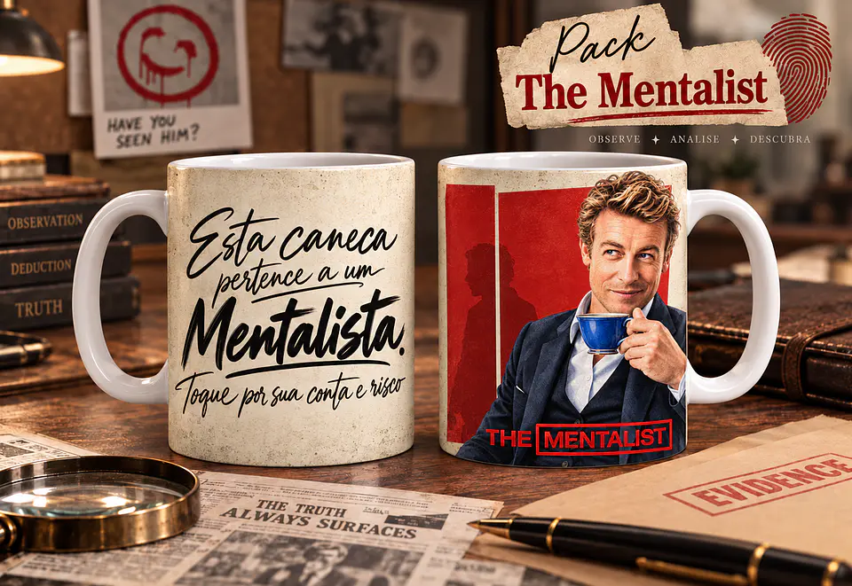 Pack The Mentalist - Canecas 27