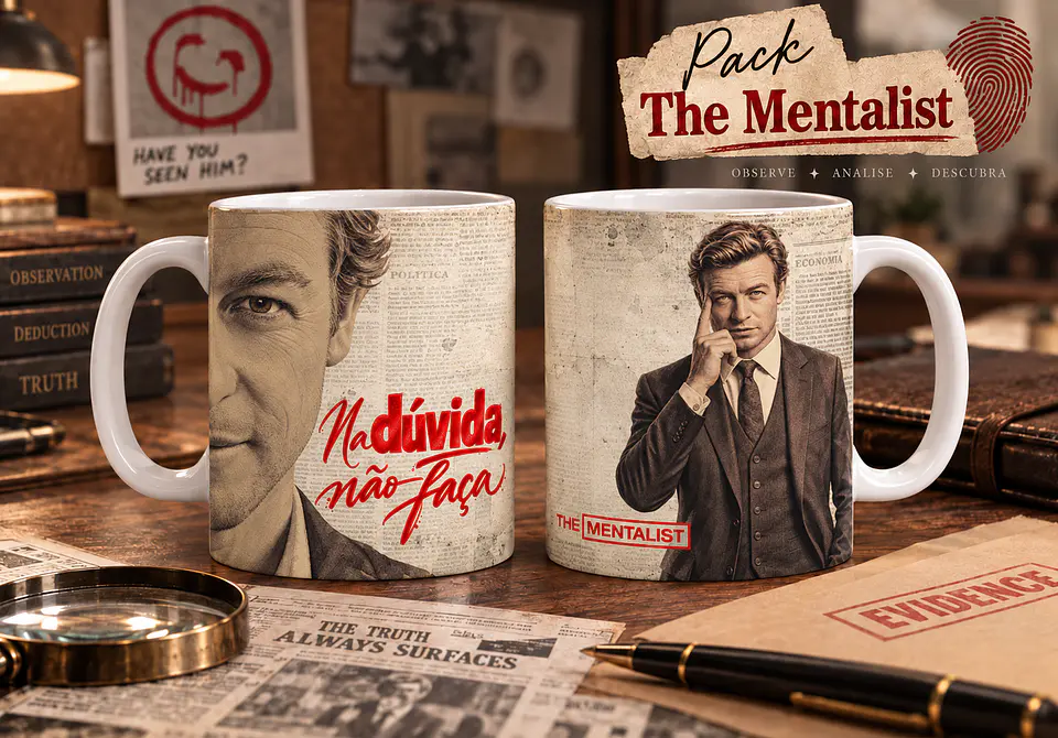 Pack The Mentalist - Canecas 28